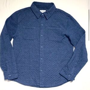 Good Fellow & Co Mens long sleeve Knit quilted button down shirt